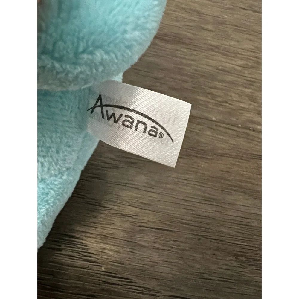 Awana Club Puggles Blue Platypus Mascot Plush Stuffed Animal Toy Mascot Small
